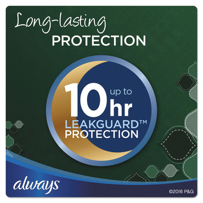 Ultra Thin Overnight Pads with Wings, 38/Pack