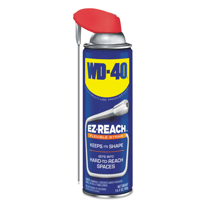 Lubricant Spray, 14.4 oz Aerosol Can w/EZ Reach Straw, 6/Carton