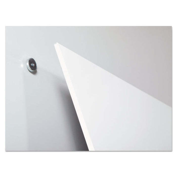 Magnetic Dry Erase Tile Board, 29 1/2 x 45, White Surface