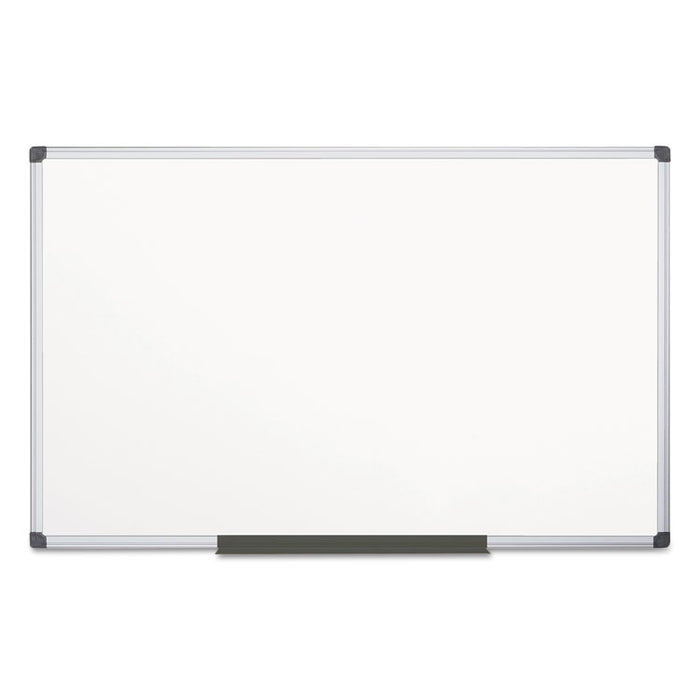 Porcelain Value Dry Erase Board, 48 x 96, White, Aluminum Frame