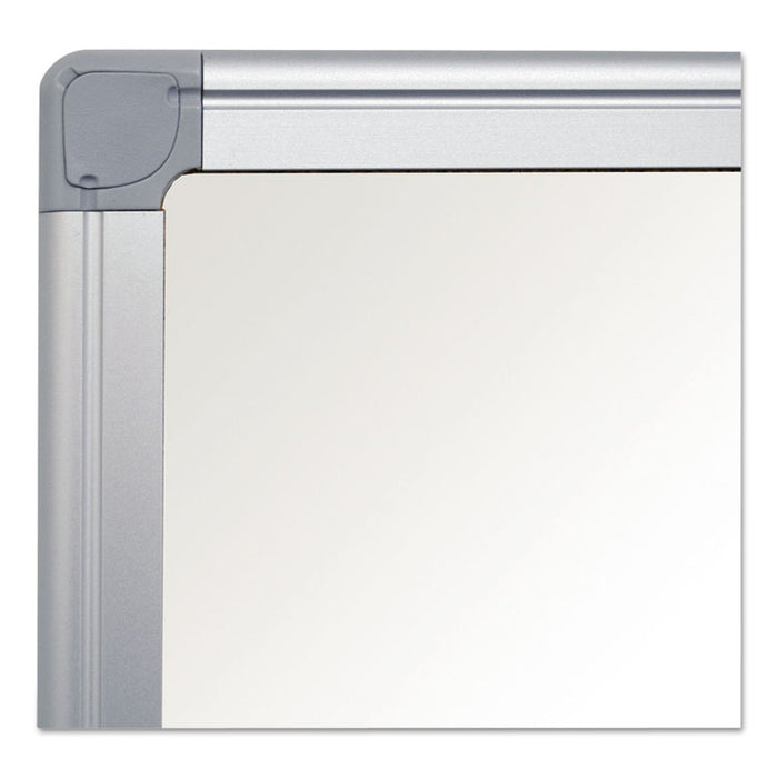 Earth Easy-Clean Dry Erase Board, White/Silver, 24x36