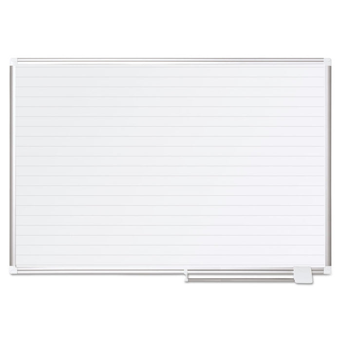 Ruled Planning Board, 48 x 36, White/Silver