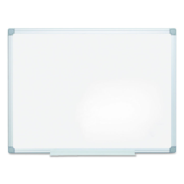 Earth Easy-Clean Dry Erase Board, White/Silver, 36x48