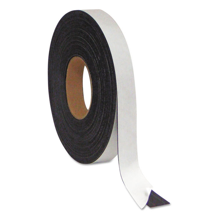 Magnetic Adhesive Tape Roll, 1/2" x 50 Ft., Black