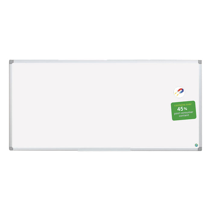 Earth Gold Ultra Magnetic Dry Erase Boards, 48 x 96, White, Aluminum Frame