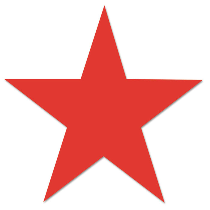 Round Message Stamp, STAR, Pre-Inked/Re-Inkable, Red