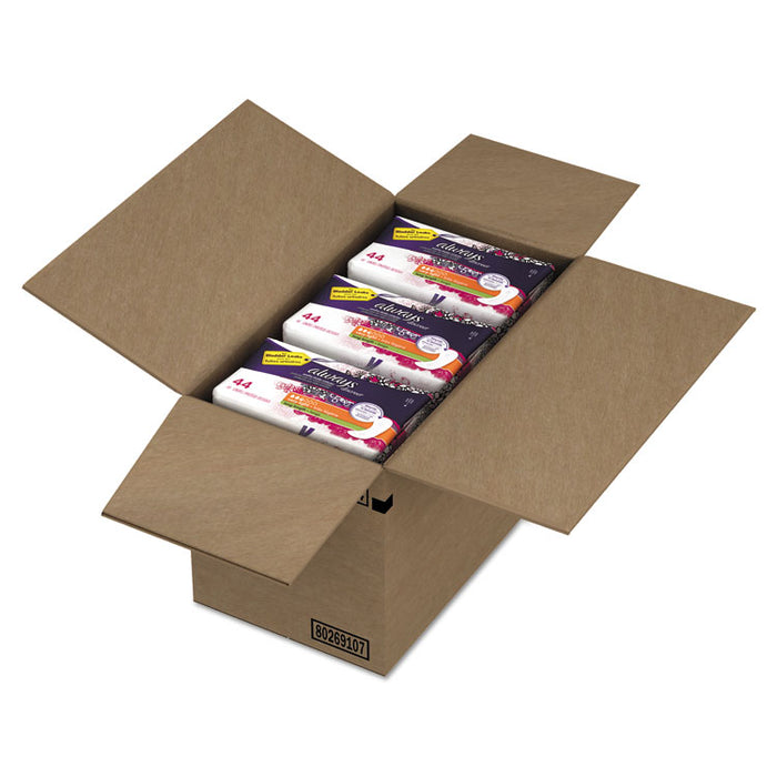 Discreet Incontinence Liners, Very Light Absorbency, Long, 44/Pack