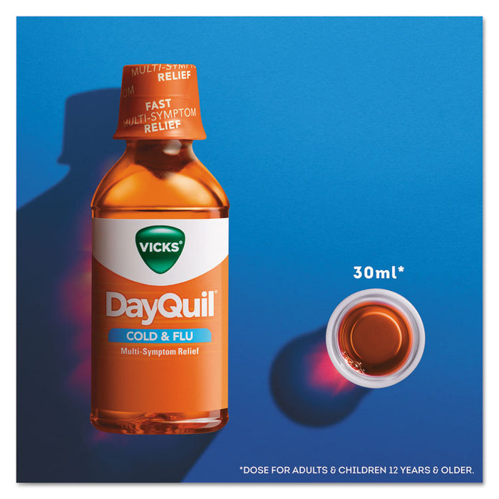 DayQuil/NyQuil Cold & Flu Liquid Combo Pack, 12 oz Day, 12 oz Night, 6/Carton