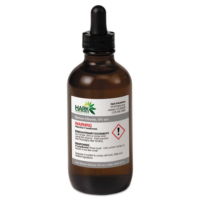 UltraDuty GHS Chemical Waterproof and UV Resistant Labels, 2 x 2, White, 12/Sheet, 50 Sheets/Pack