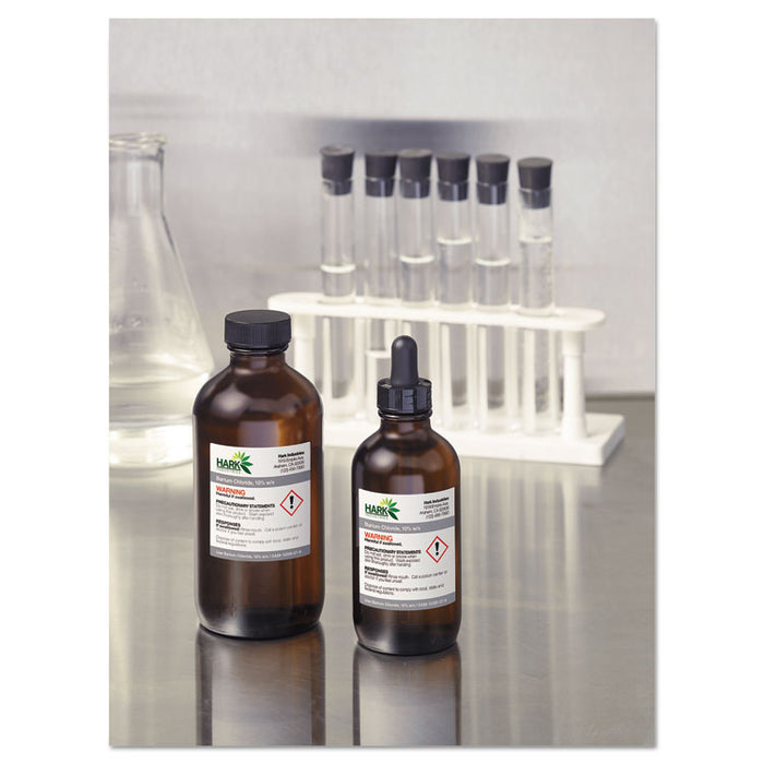 UltraDuty GHS Chemical Waterproof and UV Resistant Labels, 2 x 2, White, 12/Sheet, 50 Sheets/Pack