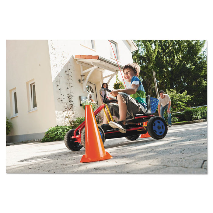 Non-Reflective Safety Cone, 11 x 11 x 18, Orange