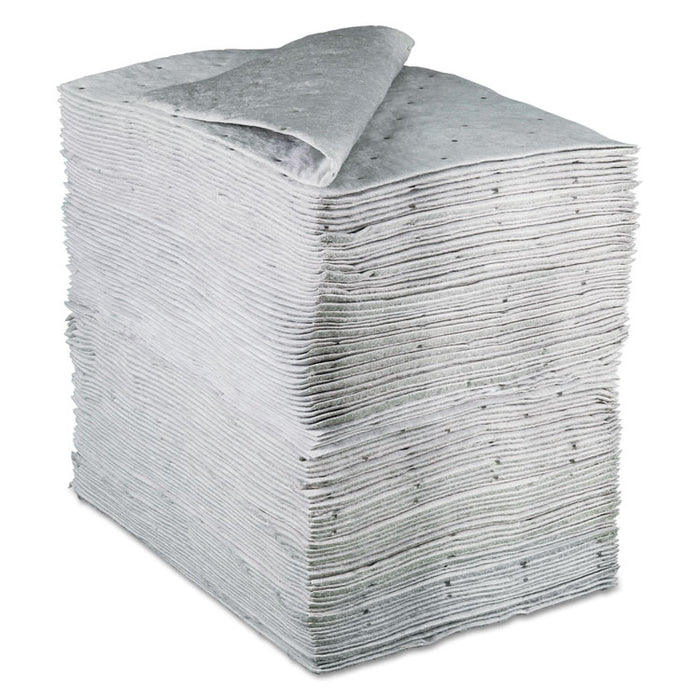Sorbent Pads, High-Capacity, Maintenance,0.375gal Capacity, 100/Carton