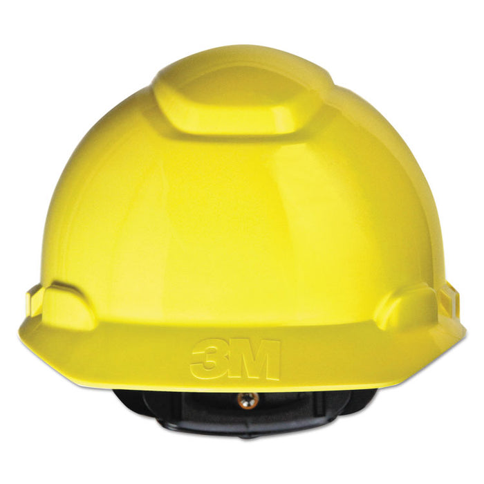 H-700 Series Hard Hat with Four Point Ratchet Suspension, Yellow