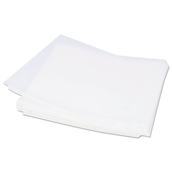 Top-Load Poly Sheet Protectors, Heavy Gauge, Nonglare, Clear 50/Pack
