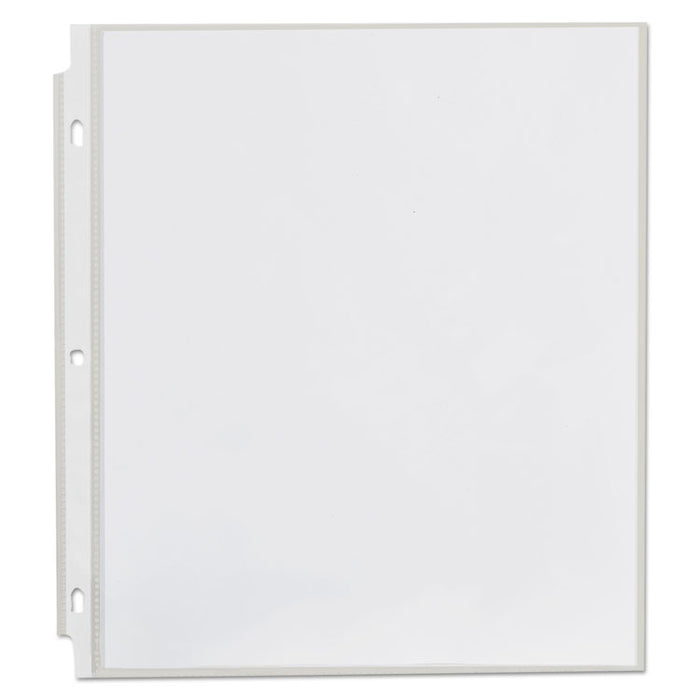 Standard Sheet Protector, Standard, 8.5 x 11, Clear, 200/Box
