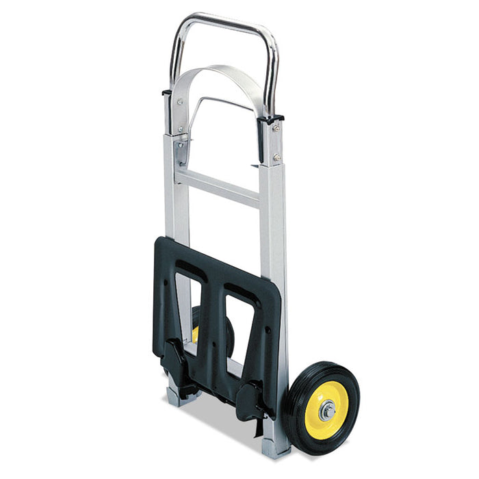 HideAway Aluminum Hand Truck, 250 lb Capacity, 15.5 x 16.5 x 43.5