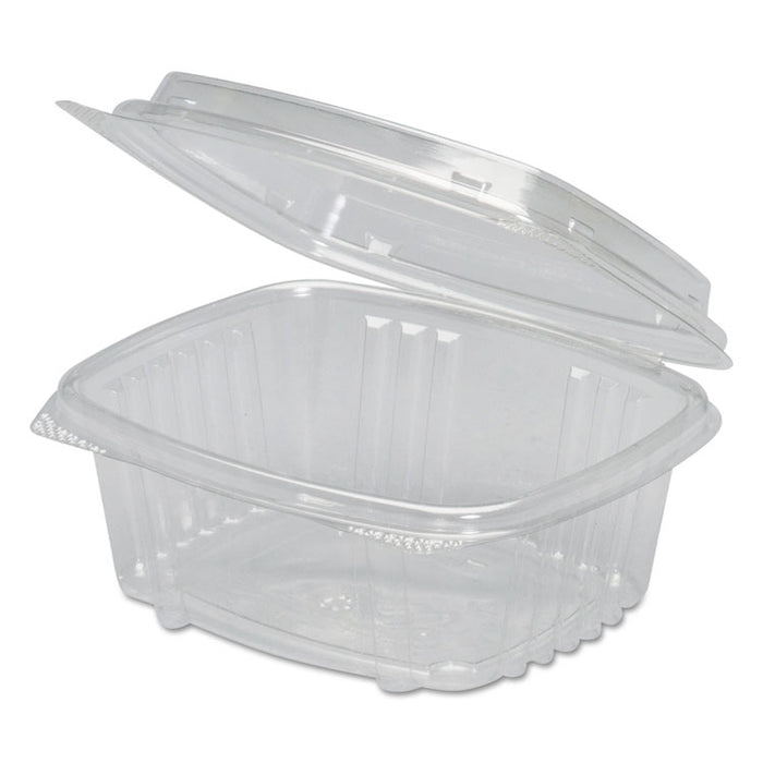 Clear Hinged Deli Container, APET, 12 oz, 5 3/8 x 4 1/2 x 2 7/8, 200/Carton