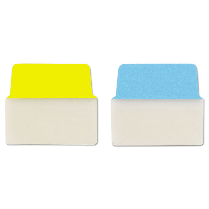 Ultra Tabs Repositionable Tabs, Big Tabs: 2" x 1.75", 1/5-Cut, Assorted Primary Colors, 20/Pack