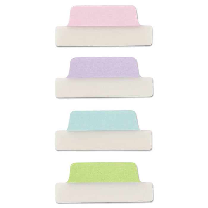 Ultra Tabs Repositionable Margin Tabs, 1/5-Cut Tabs, Assorted Pastels, 2.5" Wide, 24/Pack