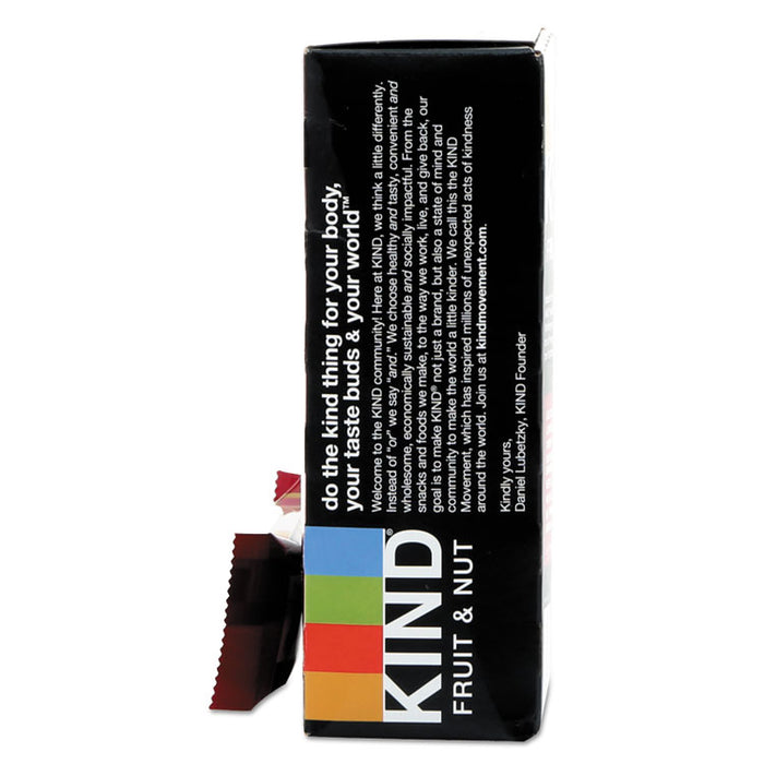 Fruit and Nut Bars, Raspberry Cashew and Chia, 1.4 oz Bar, 12/Box