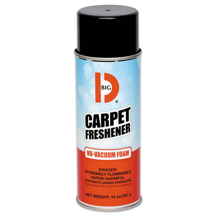 No-Vacuum Carpet Freshener, Fresh Scent, 14 oz Aerosol Spray, 12/Carton