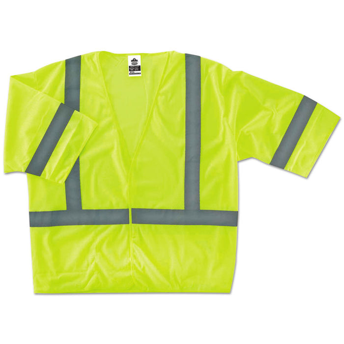GloWear 8310HL Type R Class 3 Economy Mesh Vest, Lime, L/XL