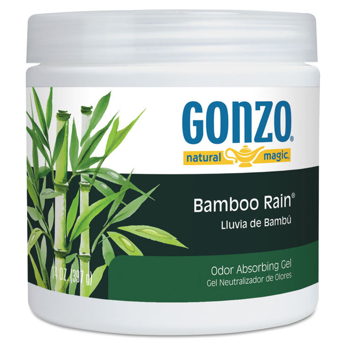 Odor Absorbing Gel, Bamboo Rain, 14 oz Jar