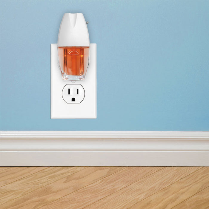 Electric Scented Oil Air Freshener Warmer and Refill Combo, Hawaiian Blossoms and Papaya