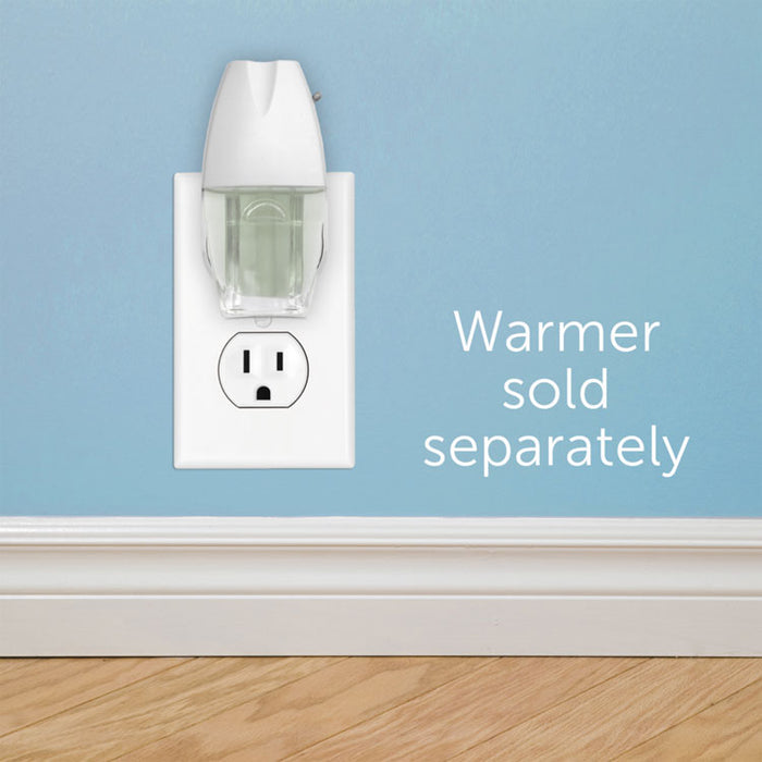 Electric Scented Oil  Air Freshener Refill, Linen/Spring Breeze, 0.67 oz Jar, 2/Pack, 6 Packs/Carton