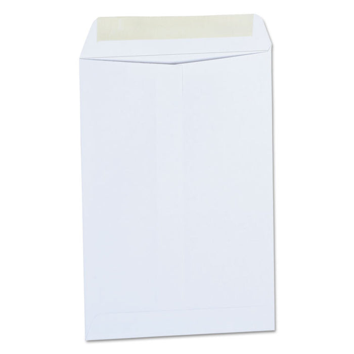 Catalog Envelope, #1 3/4, Square Flap, Gummed Closure, 6.5 x 9.5, White, 500/Box