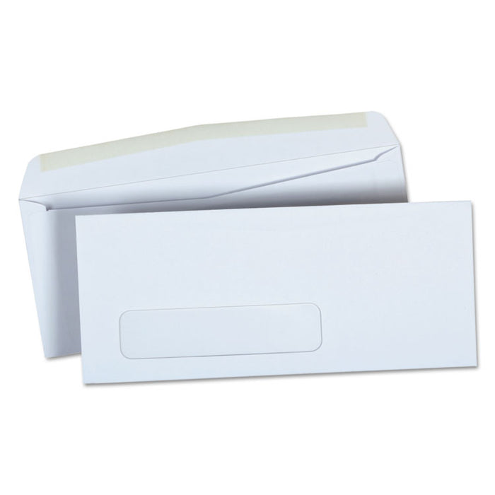 Business Envelope, #9, Square Flap, Gummed Closure, 3.88 x 8.88, White, 500/Box
