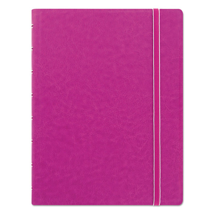Notebook, 1 Subject, Medium/College Rule, Fuchsia Cover, 8.25 x 5.81, 112 Sheets