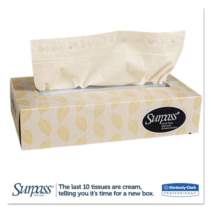 Facial Tissue, 2-Ply, White,125 Sheets/Box, 60 Boxes/Carton