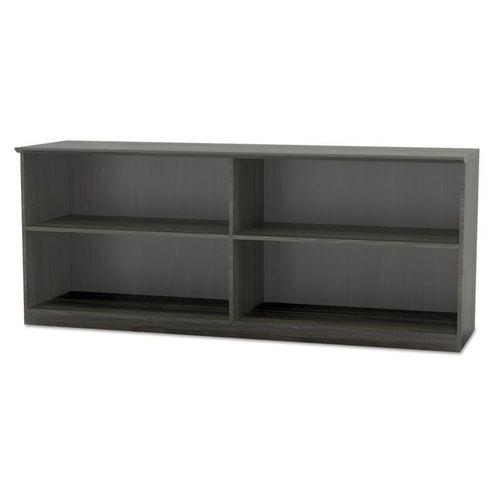 Medina Series Low Wall Cabinet with Doors, 72w x 20d x 29 1/2h, Gray Steel, Box1