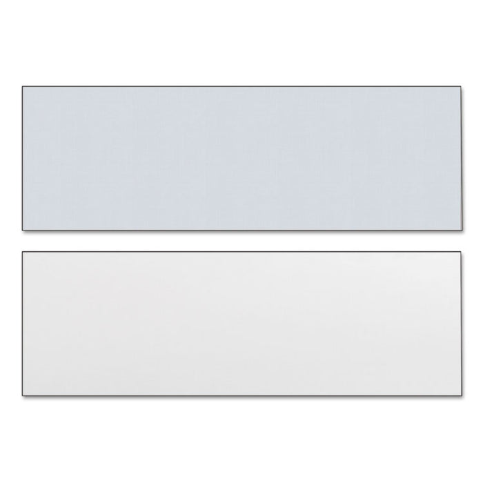 Reversible Laminate Table Top, Rectangular, 71.5w x 23.63d, White/Gray