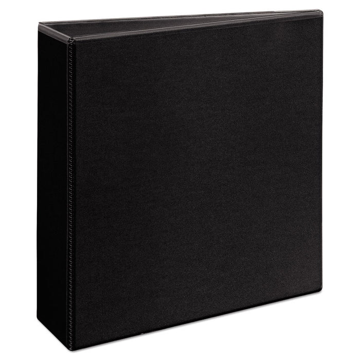 Durable View Binder with DuraHinge and Slant Rings, 3 Rings, 3" Capacity, 11 x 8.5, Black