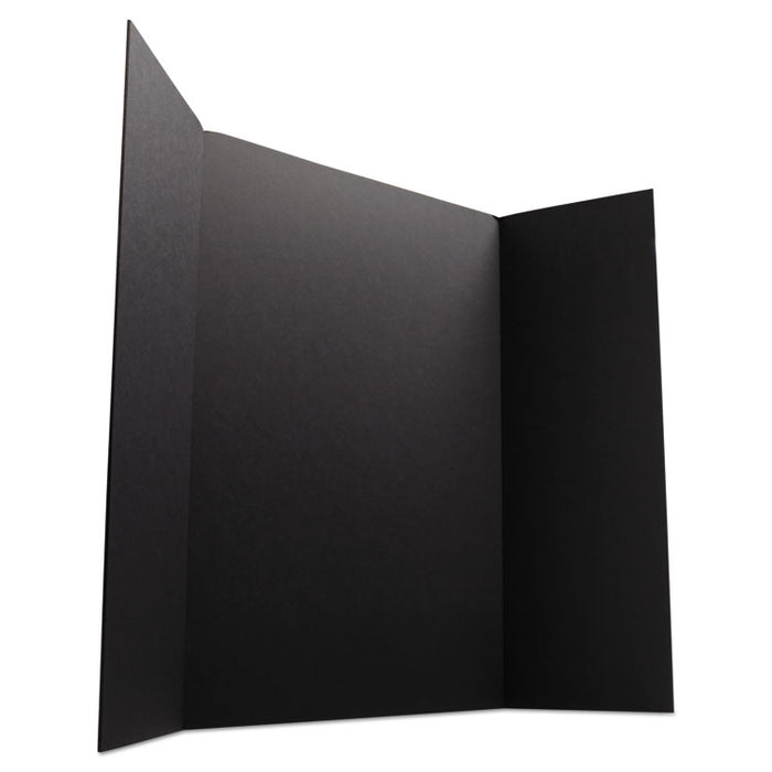 CFC-Free Polystyrene Foam Premium Display Board, 24 x 36, Black, 12/Carton