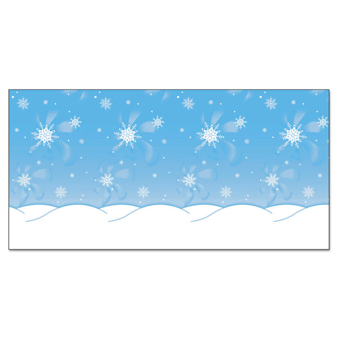 Fadeless Designs Bulletin Board Paper, Winter Time Scene, 48" x 50 ft.