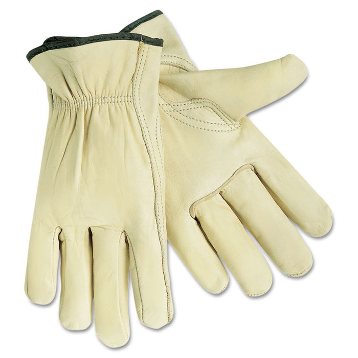 Full Leather Cow Grain Gloves, X-Large, 1 Pair