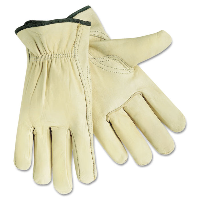Full Leather Cow Grain Gloves, X-Large, 1 Pair