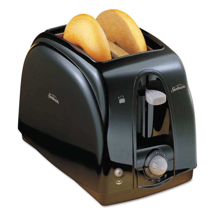 Extra Wide Slot Toaster, 2-Slice, 7 x 11 1/2 x 7.8, Black
