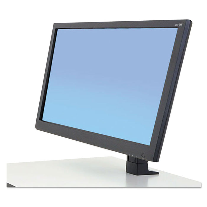 WorkFit-T and WorkFit-PD Conversion Kit, Single HD Monitor Kit, 25.25w x 5d x 17.38h, Black