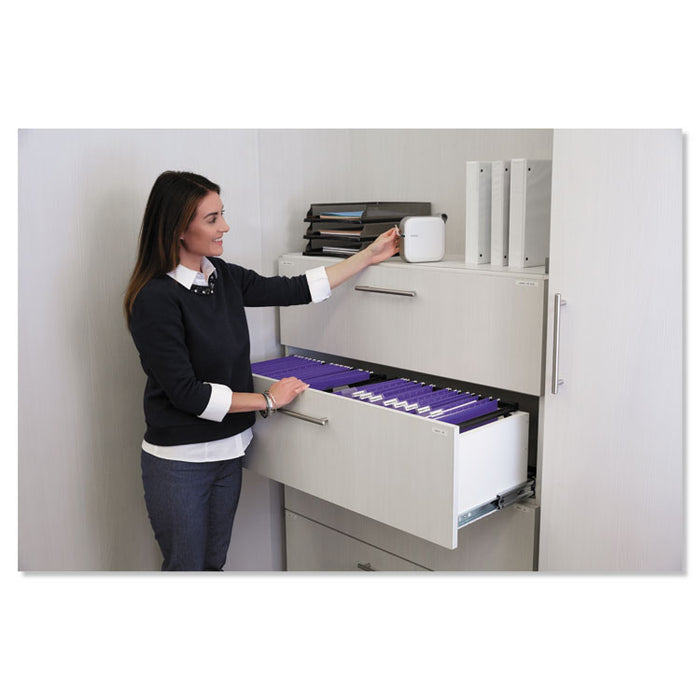 MobileLabeler Bluetooth Label Maker, 4 Lines, 8 3/10w x 4 4/5d x 8 1/10h