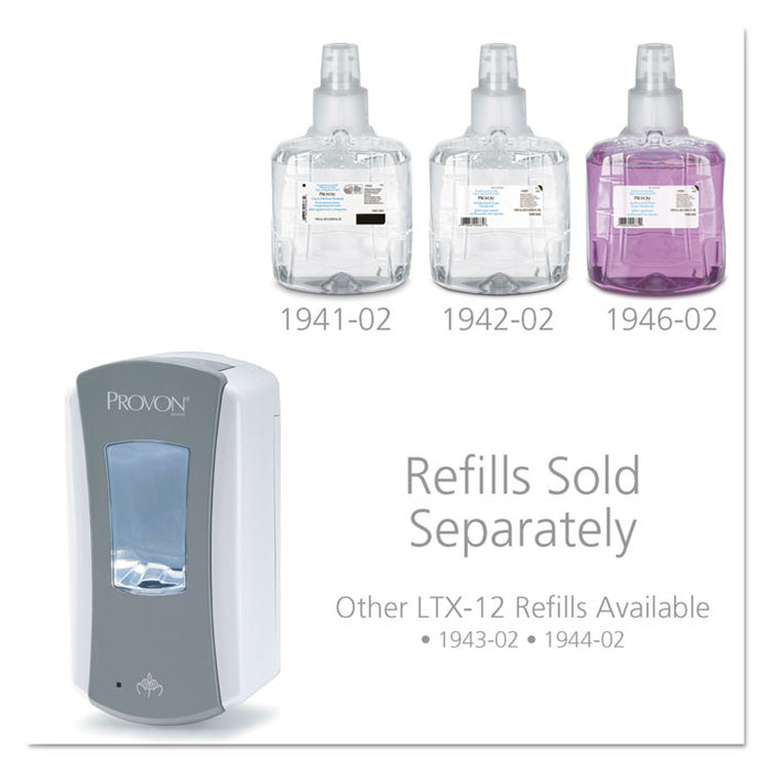 LTX-12 Dispenser, 1200 mL, 5.75" x 3.38" x 10.63", Gray/White, 4/Carton