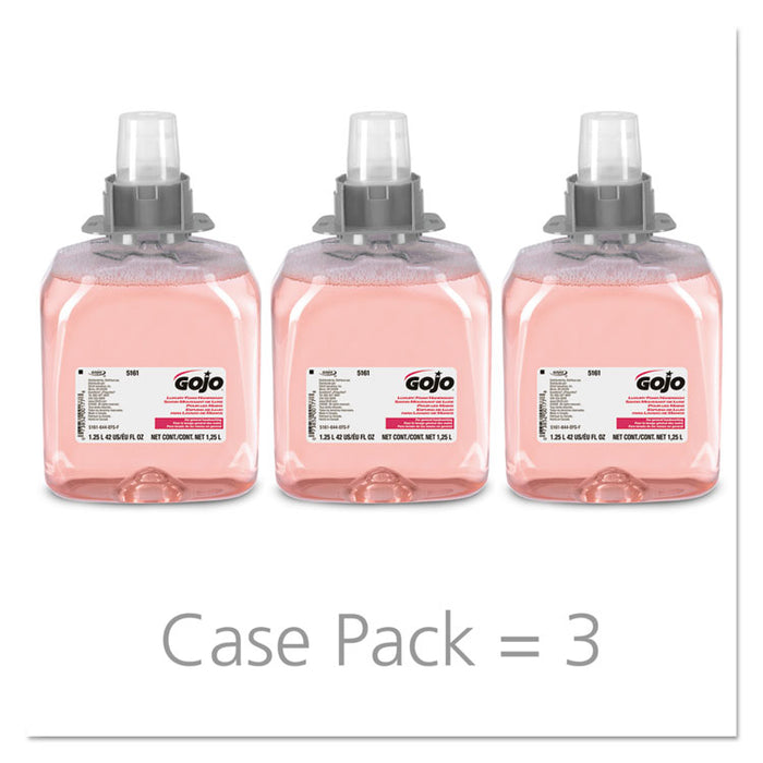 FMX-12 Foam Hand Wash, Cranberry, FMX-12 Dispenser, 1250mL Pump, 3/Carton