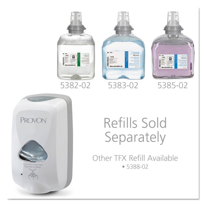 TFX Touch Free Dispenser, 1200 mL, 6" x 4" x 10.5", Dove Gray
