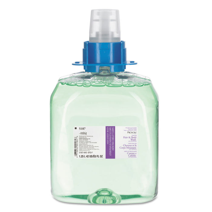 Foaming Hair & Body Wash w/Moisturizers, Cucumber Melon, 1250mL