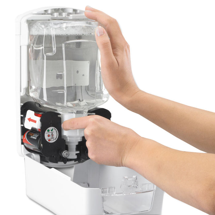 LTX-12 Dispenser, 1200 mL, 5.75" x 3.38" x 10.63", Gray/White, 4/Carton
