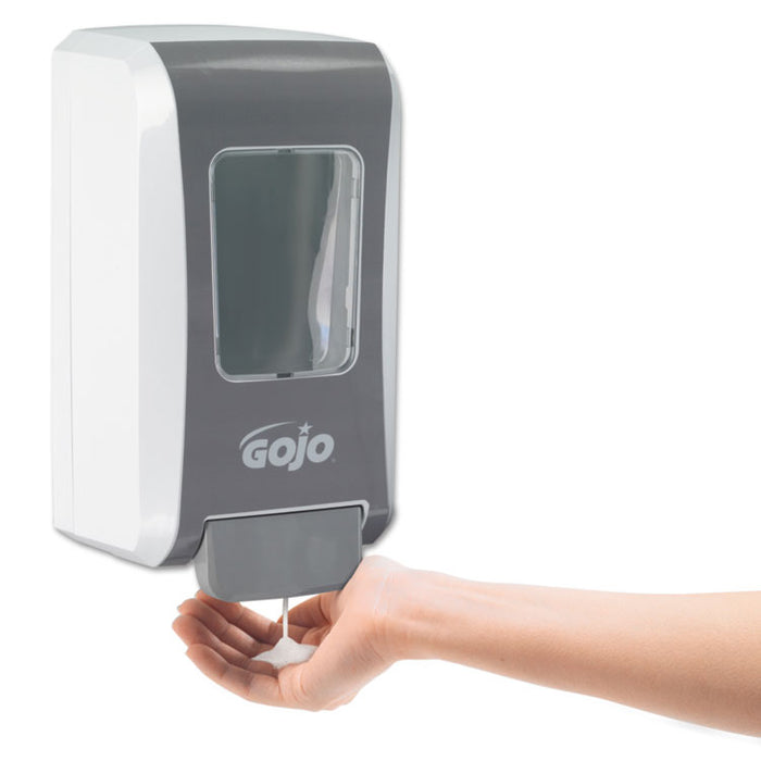 FMX-20 Soap Dispenser, 2000 mL, 6.5" x 4.7" x 11.7", White/Gray, 6/Carton