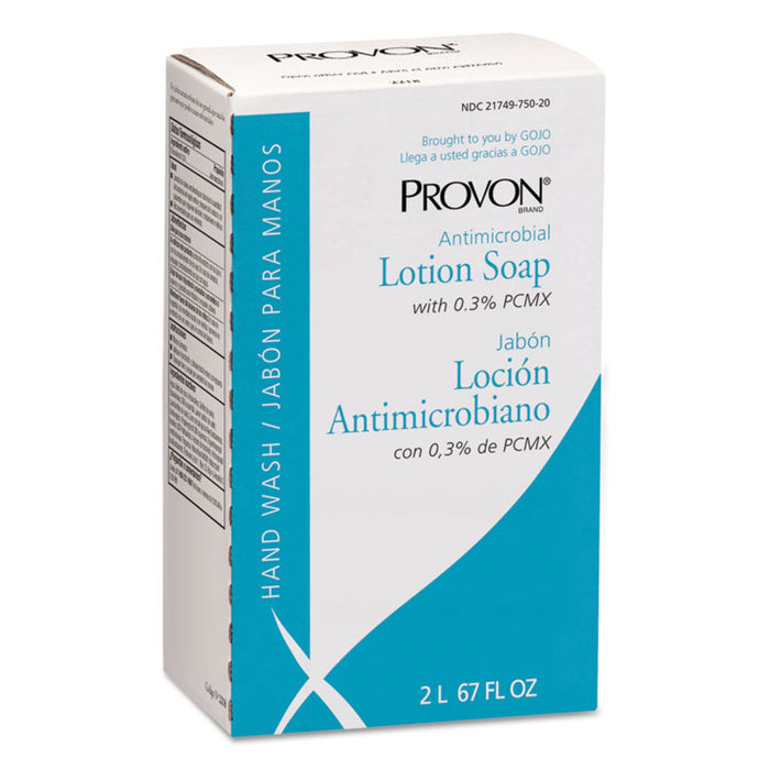 Antimicrobial Lotion Soap with Chloroxylenol, NXT 2 L Refill, 4/Carton